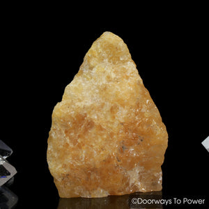 Himalaya Gold Azeztulite Manifestation Crystal Altar Stone