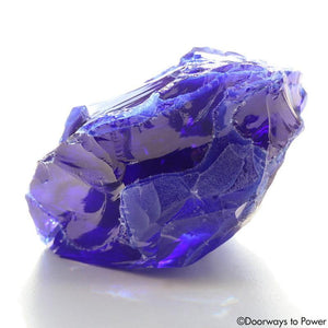 Tanzanite Fire Oracle Eye Monatomic Andara Crystal Pod