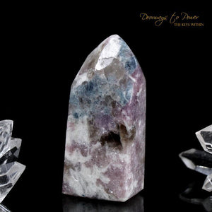 Pink Bubblegum Lavender Blue Snowball Euphoralite Crystal