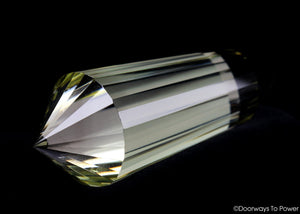 Citrine 24 Sided Vogel Crystal Quartz Wand