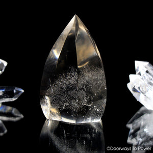 John of God Blessed Citrine Quartz Casa Crystal Flame