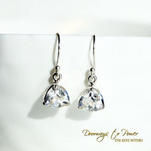 Danburite Earrings Synergy 12 Stone
