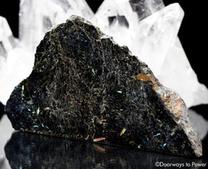 Nuummite Crystal Altar Stone
