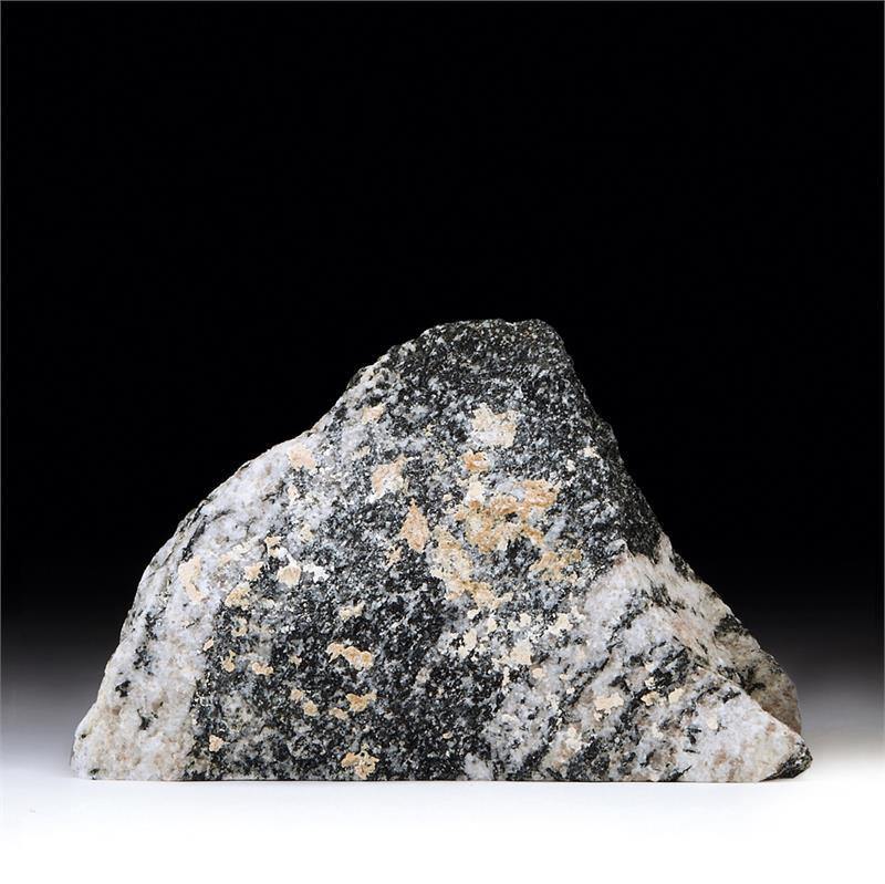 Black Tourmaline Azeztulite Crystal Altar Stone