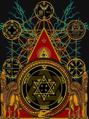 King Solomon Andara Crystal 'Magic is Sacred'