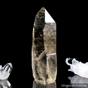 Golden Healer Lemurian Seed Temple Heart Dow Starbrary Record Keeper Crystal