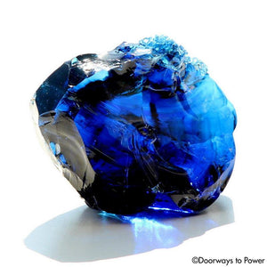 Electric Blue Atlantean Monatomic Andara Crystal 'Pleiadian Emissaries of the Light'