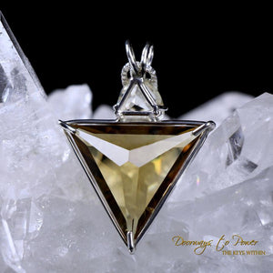 Citrine Golden Labradorite Angelic Star Pendant