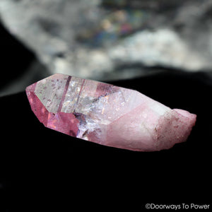 Rose Aura Lemurian Seed Quartz Pleiadian Starbrary Initiation Channeling Crystal Rare