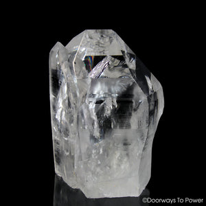 Lemurian Seed Pleiadian Starbrary Tantric Twin Record Keeper Crystal Point 'Museum Quality'