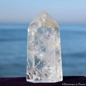 John of God Crystal Point Temple Heart Dow Master Crystal 'Working Wonders'