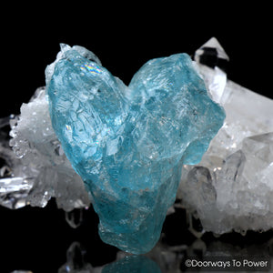 Rare Lady Nellie Andara Crystal Aqua Serenity