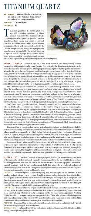 Titanium Aura Metaphysical Properties