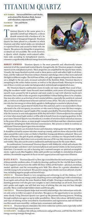 Titanium Aura Quartz Metaphysical Properties