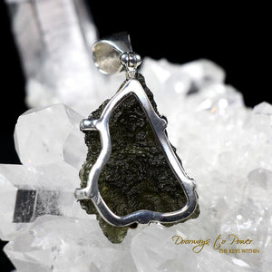 Moldavite Synergy 12 Stone Pendant