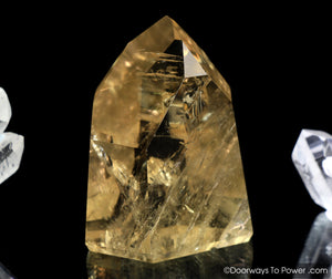 John of God Crystal Citrine Temple Heart Dow 'Manifest' Casa Crystal