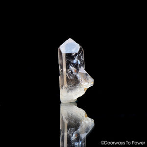 Satyaloka Clear Azeztulite Quartz Crystal Point - Inner Child Penetrator Crystal
