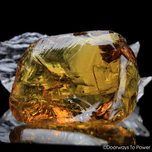 Lemurian Amber Monatomic Andara Crystal Authentic Lady Nellie