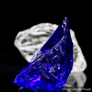 Elestial Starlight Sapphire & Tanzanite Fire Monatomic Andara Crystal Altar Stone