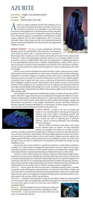 Azurite Meanings Uses Properties