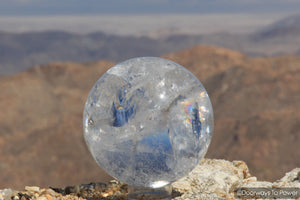 John of God Quartz Casa Crystal Sphere