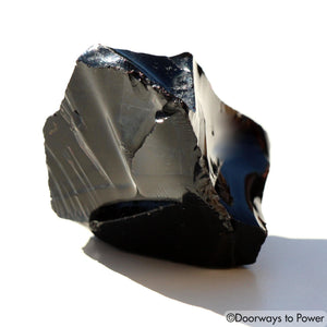 Iridium Black Monatomic Andara Crystal