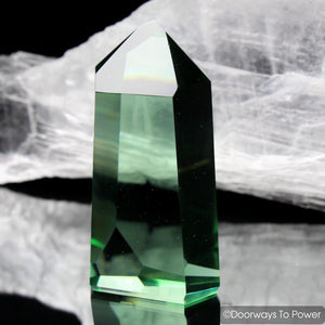 John of God Casa Crystal Green Obsidian Blessed & Energized