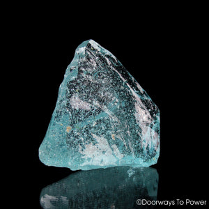 Aqua Atlantean Andara Temple Crystals Sea foam Monatomic Andara Crystal Glass Altar Stone