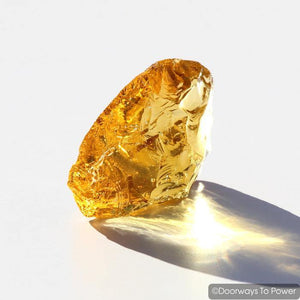Lemurian Etherium Gold Andara Crystal 'Light Essence'