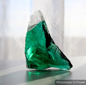 Emerald Tablets of Thoth the Atlantean Monatomic Andara Crystal Altar Stone