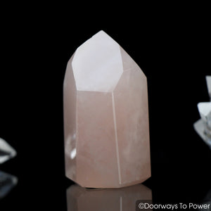 John of God Blessed Rose Quartz Casa Crystal Master Dow