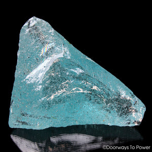 Aqua Atlantean Temple Sea foam Monatomic Andara Crystal Altar Stone