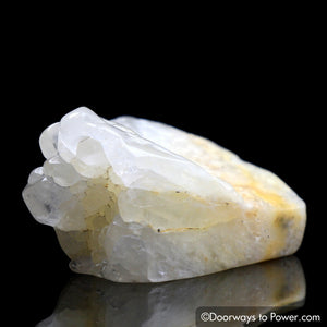 Sauralite Azeztulite Crystal Tumbled & Polished (Rare)