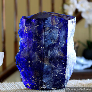 Tanzanite Fire Monatomic Andara Crystal Sculpture