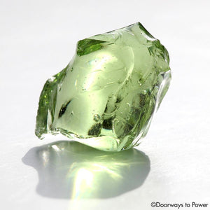 Terra Olive Earth Shaman Andara Crystal Pod 'One Who Sees in the Dark'