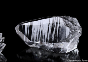 Colombian Lemurian Light Quartz Isis Crystal Point 'Illuminate'