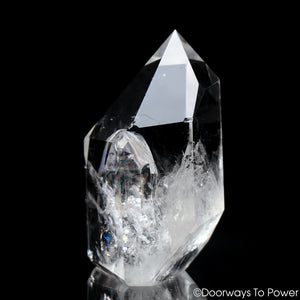 John of God Manifestation Quartz Crystal Point Rainbows 'Karmic Healing' RARE & Powerful
