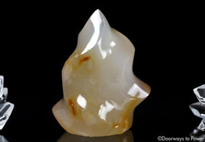 Shantilite Crystal Sculpture & Altar Stone 'Divine Peace' Shanti Light