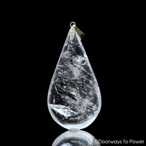 John of God Casa Crystal Healing Jewelry Pendant w/ Rainbows