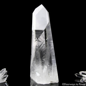 Lemurian Lightbrary Quartz Crystal 'ERA of LIGHT' 8.5" Collectors Quality
