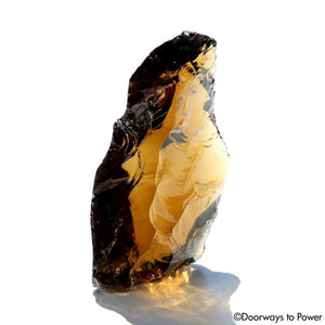 Smoky Earth Shaman Brown Andara Crystal 'Neith, the Divine Mother”