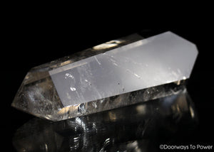 John of God Quartz Citrine Double Terminated Quartz Wand