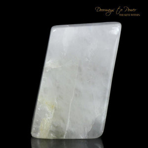 White Azeztulite Quartz Crystal