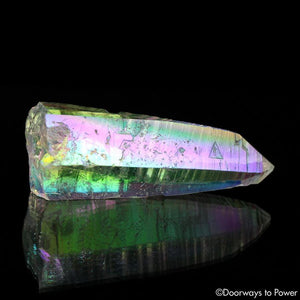 Angel Aura Colombian Lemurian Quartz Record Keeper Crystal 'Cherubim'