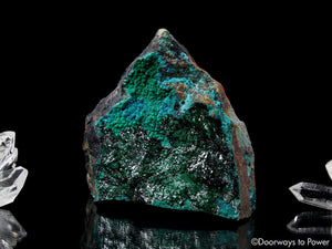 Dioptase Crystal Altar Stone A +