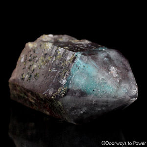 Ajoite in Quartz ET Record Keeper Crystal