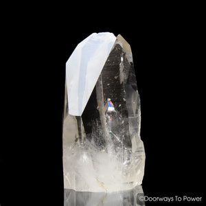 Lemurian Seed Quartz Tantric Twin Manifestation Quartz Crystal Record Keeper & Glyphs