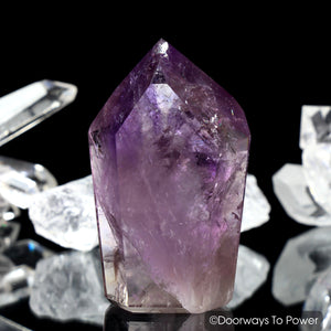 John of God Amethyst Quartz Crystal Point
