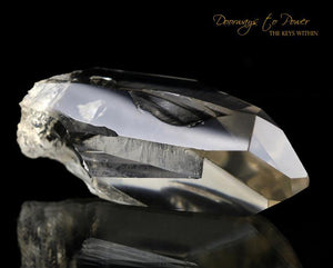 Golden Lemurian Light Language Crystal