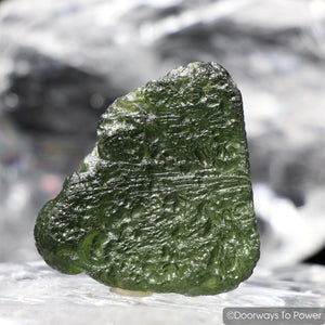 Moldavite Tektite Large Museum Quality Synergy 12 Stone Natural A ++++